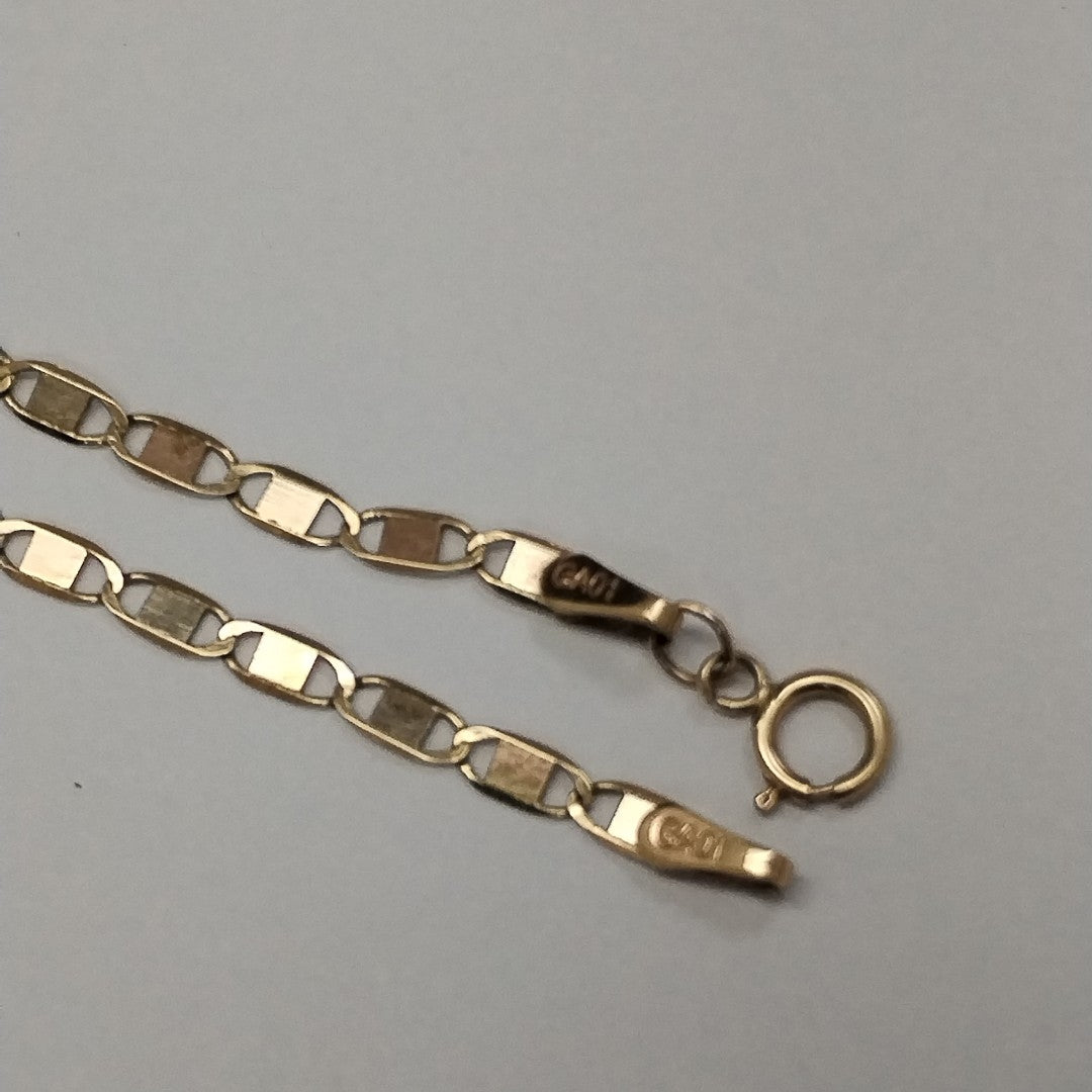 PULSERA ORO,ORO COMBINADO 10 K 1,90 GRMS (SEMINUEVO)