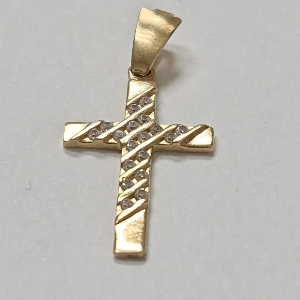 CRUZ, DIJE ORO 10 K 1.9 GRMS (SEMINUEVO)