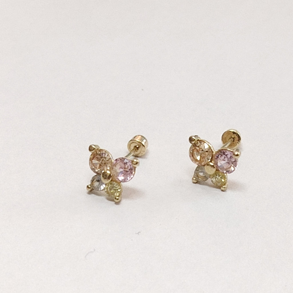 BROQUELES PAR ORO 14 K 0.6 GRMS (SEMINUEVO)