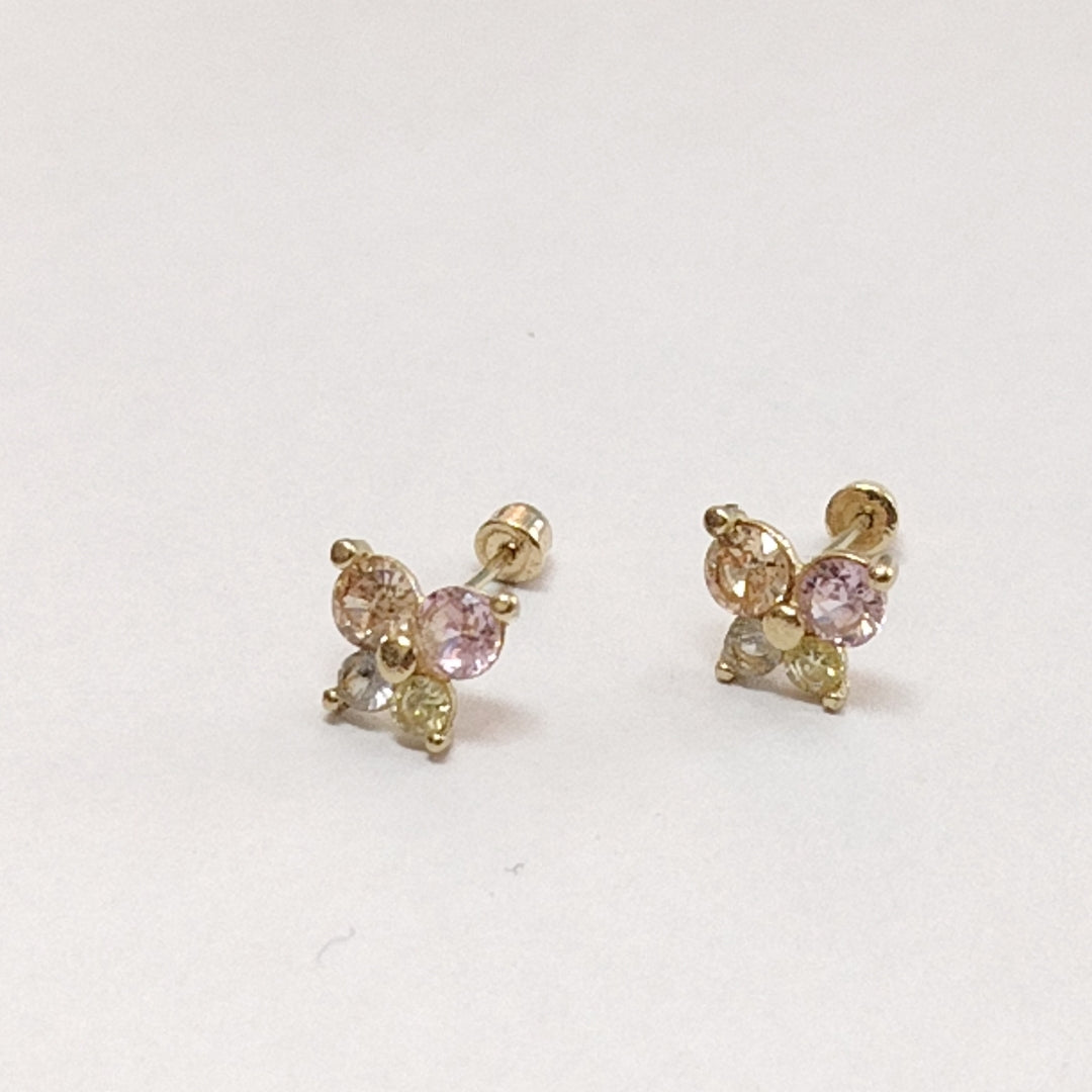 BROQUELES PAR ORO 14 K 0.6 GRMS (SEMINUEVO)