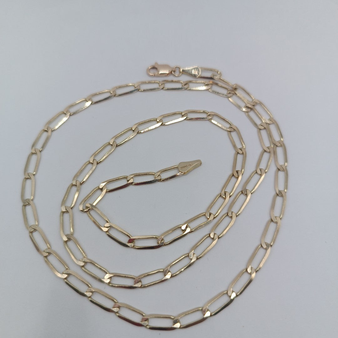 CADENA ESLABONES 14K 60 CM 11.4 GR (NUEVO)