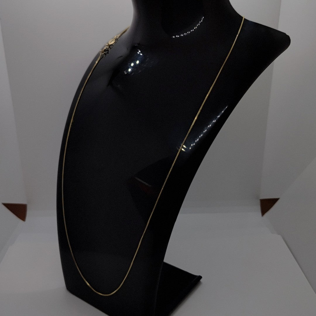 CADENA VENECIANO 14K 50 CM 1.6 GR (NUEVO)