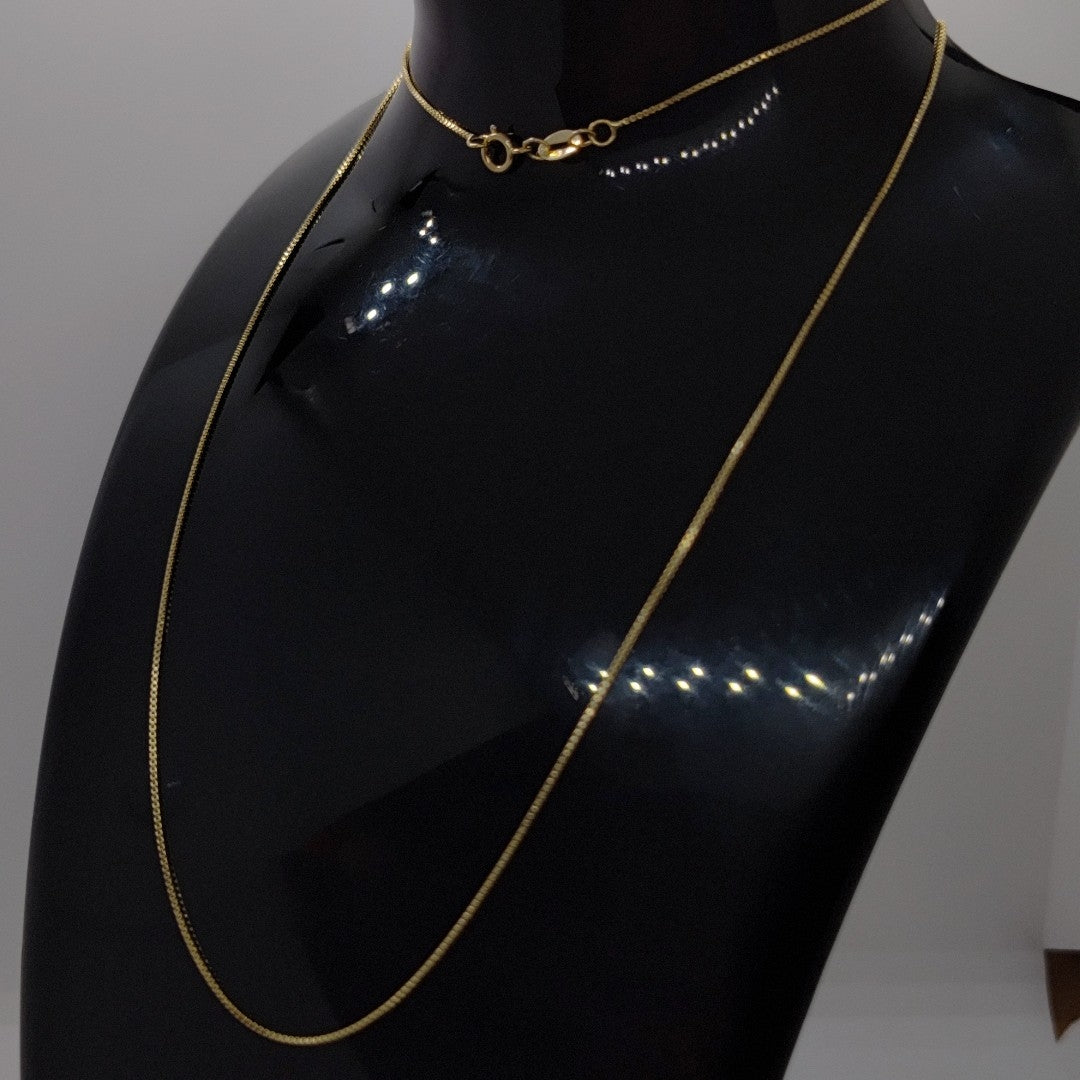 CADENA VENECIANO 14K 55 CM 1.7 GR (NUEVO)
