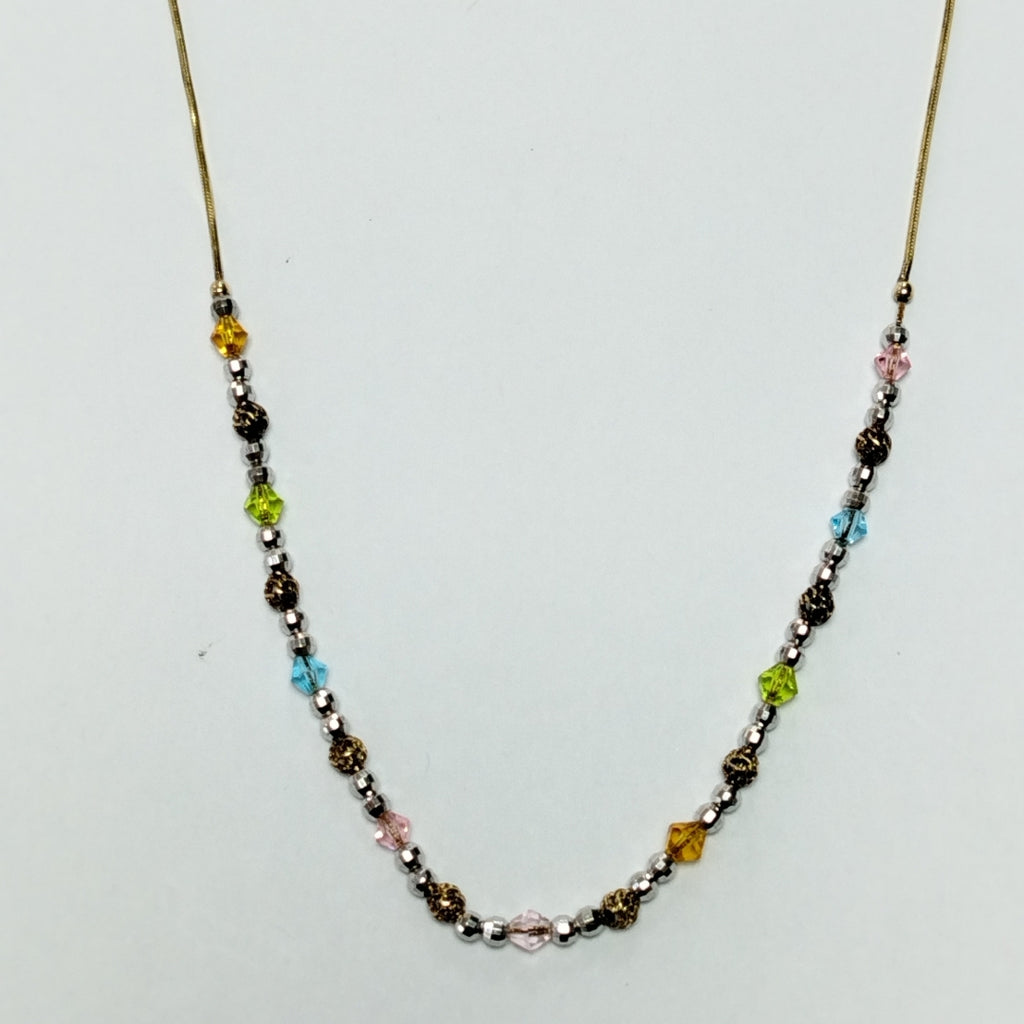 GARGANTILLA ORO,ORO BLANCO 14 K 6,90 GRMS (SEMINUEVO)