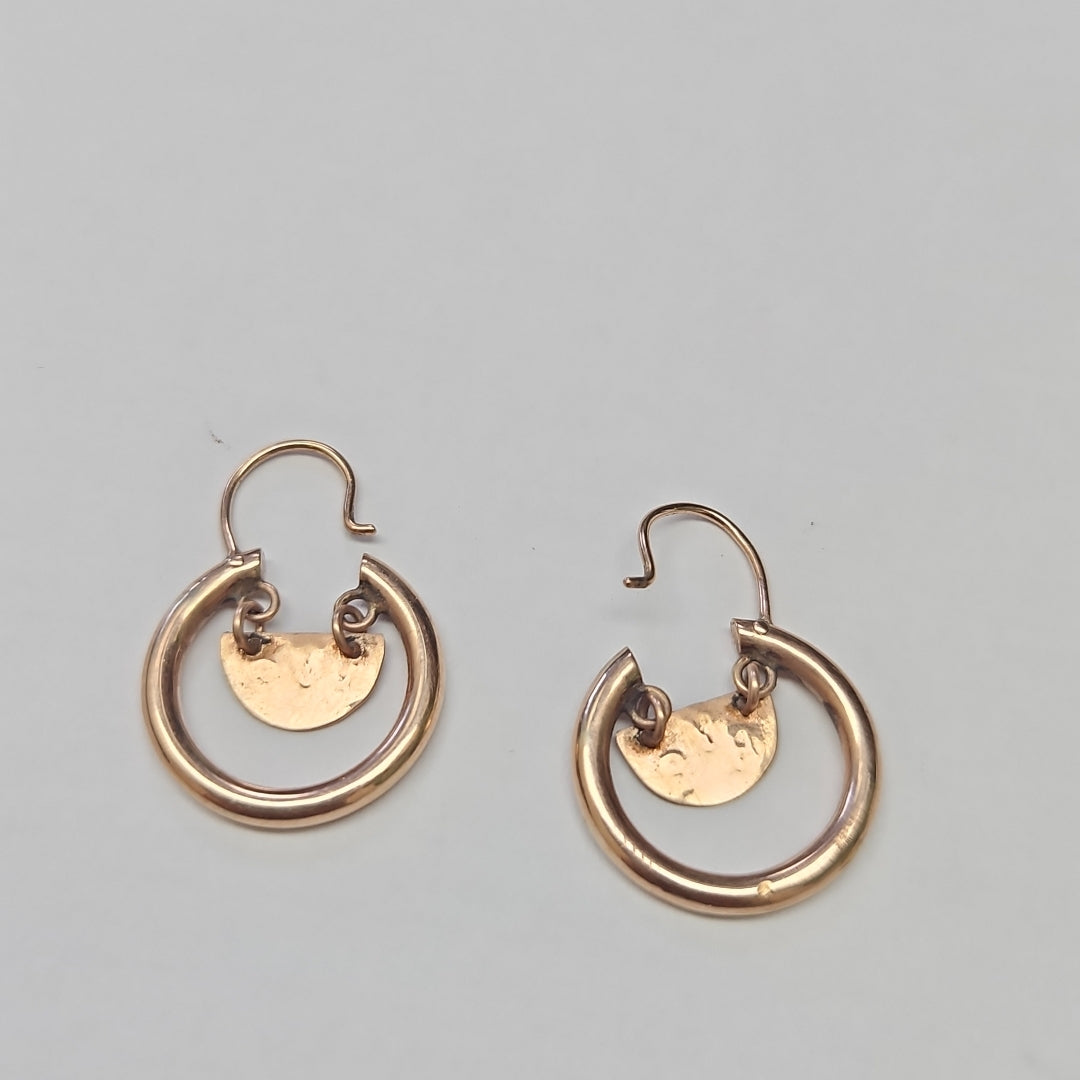 ARRACADAS PAR ORO 8 K 2,60 GRMS (SEMINUEVO)