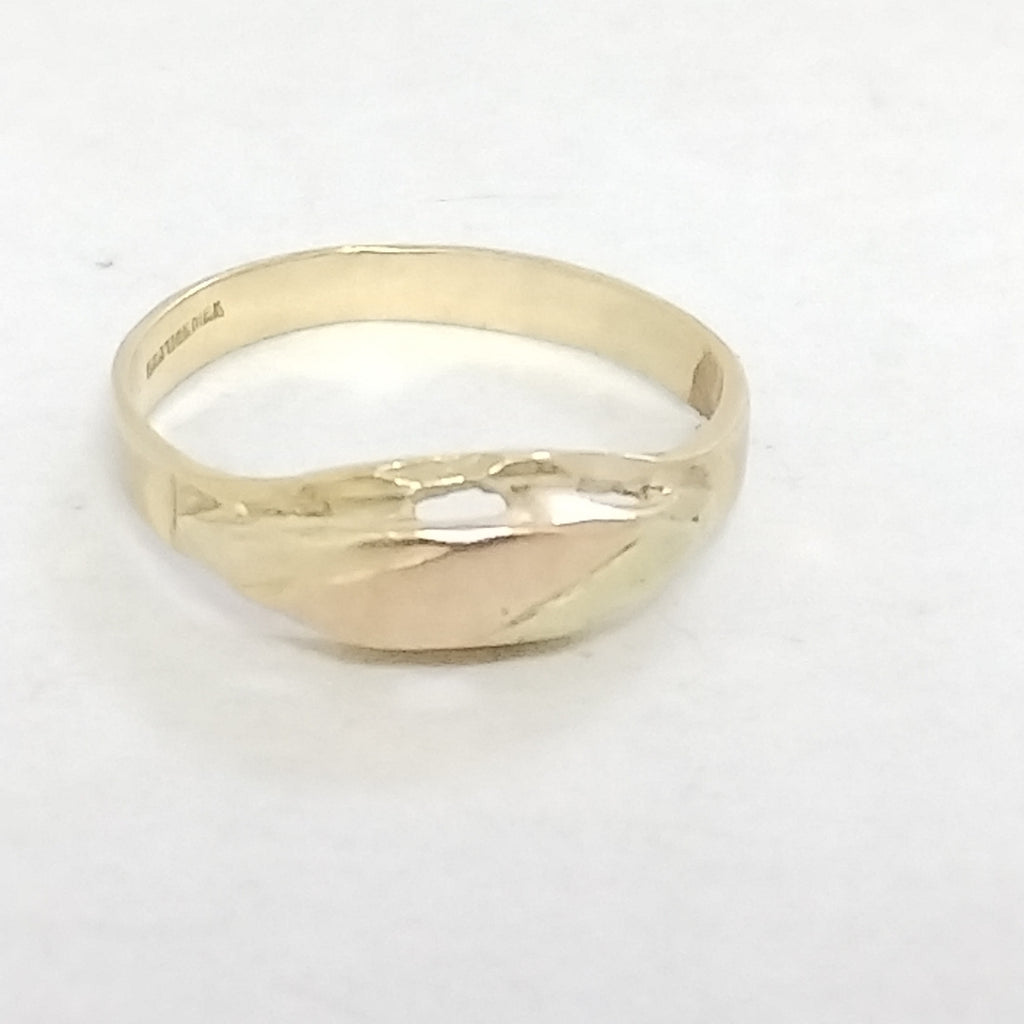 ANILLITO ORO, ORO COMBINADO 14 K 1.9 GRMS (SEMINUEVO)