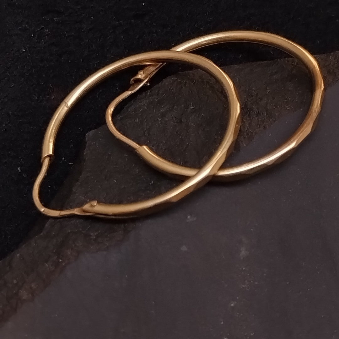 ARRACADAS PAR ORO 10 K 1.6 GRMS (SEMINUEVO)