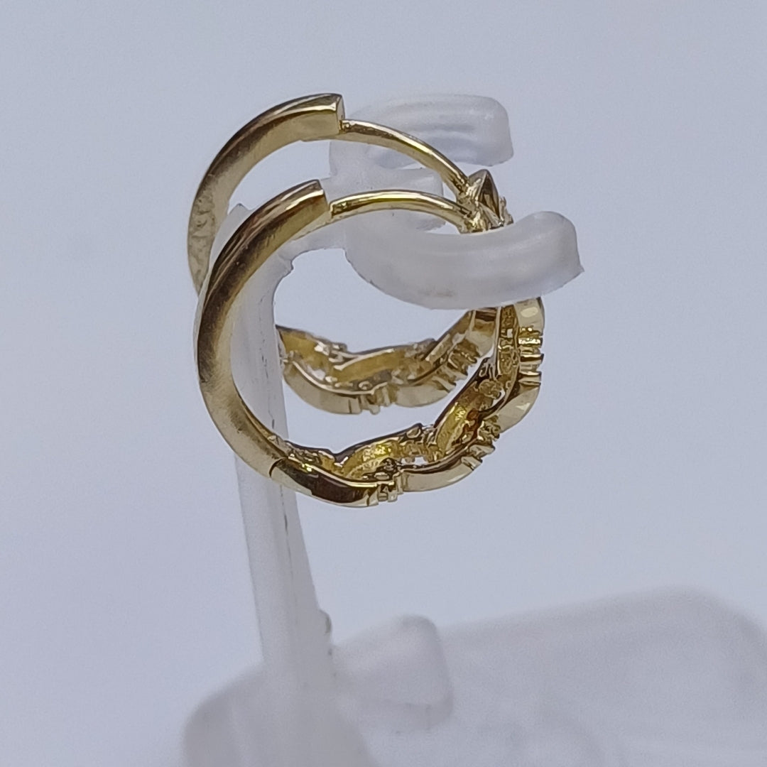 HUGGIES ORO 14K 1.8 (NUEVO)
