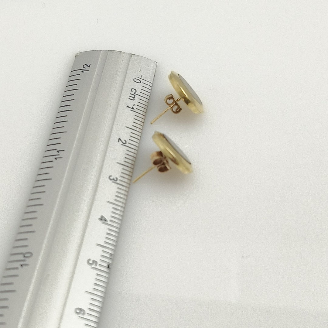 ARETES PAR ORO 10 K 1.2 GRMS (SEMINUEVO)