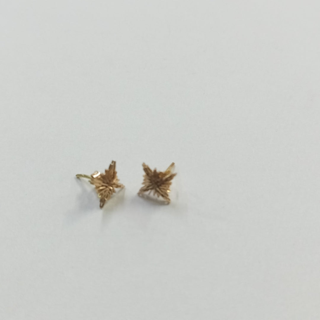 ARETES PAR ORO 14 K 1.4 GRMS (SEMINUEVO)