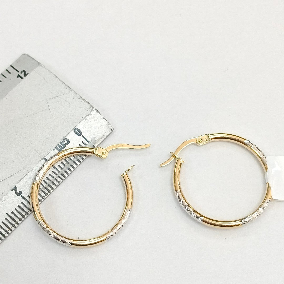 ARRACADAS ORO 14K 1.4 (NUEVO)