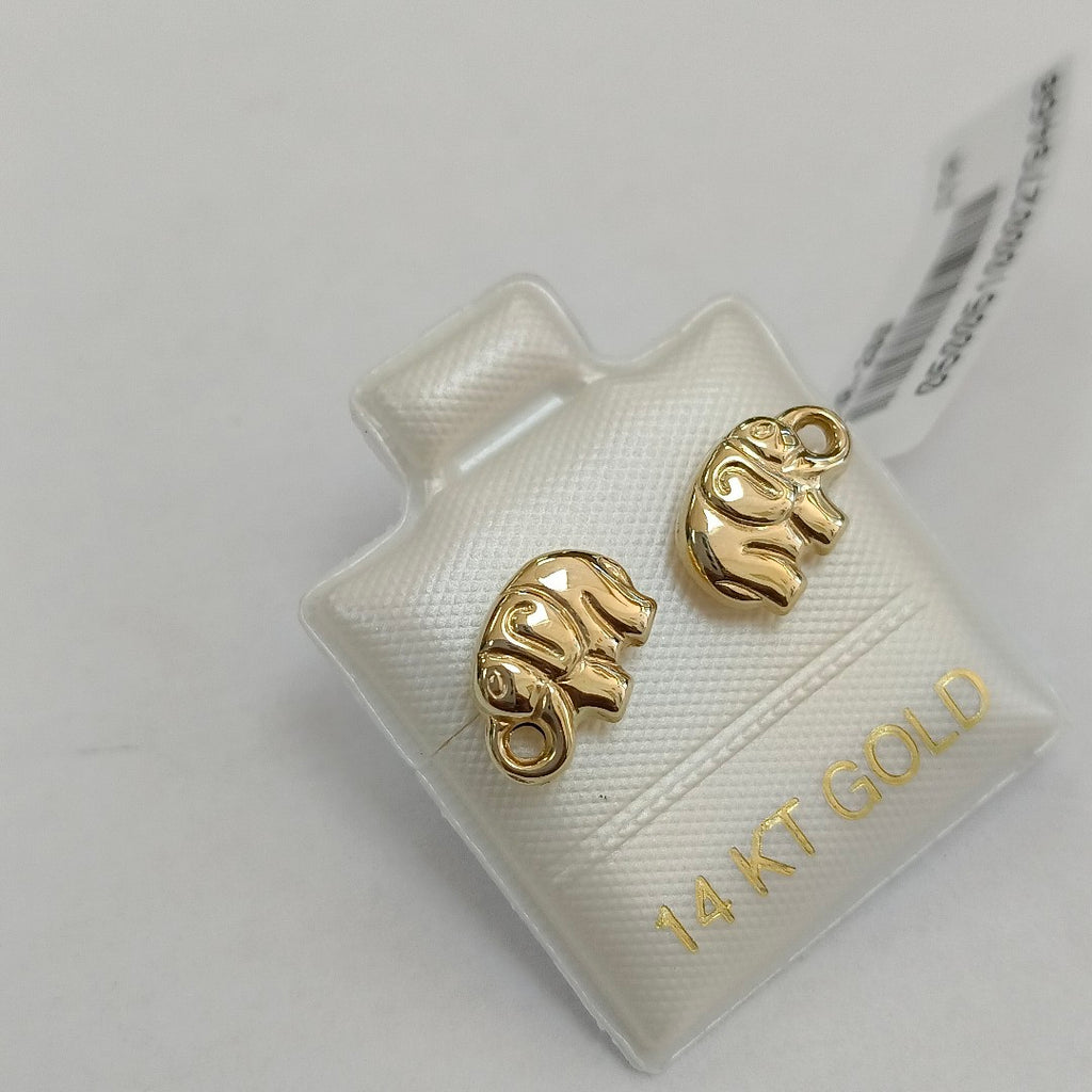 BROQUELES ORO 14K 1 (NUEVO)