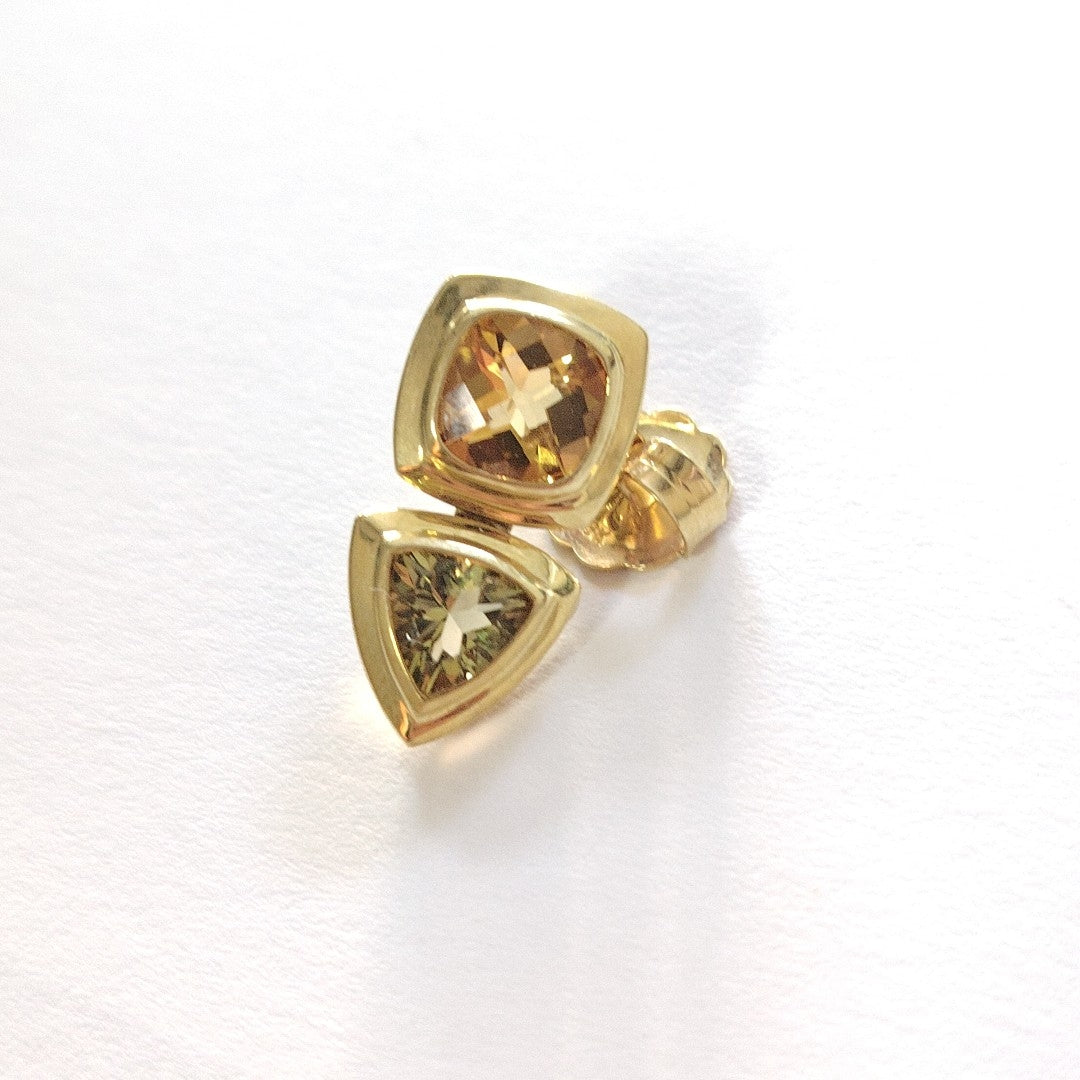 ARETES PAR ORO 18 K 10,30 GRMS (SEMINUEVO)