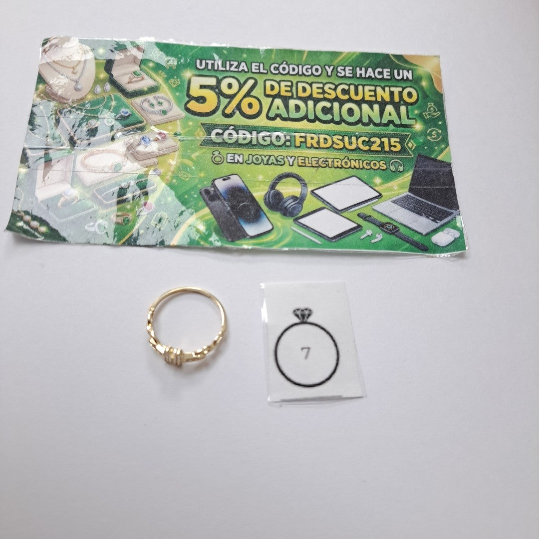 ANILLOS DAMA ORO 14K 1.4 (NUEVO)