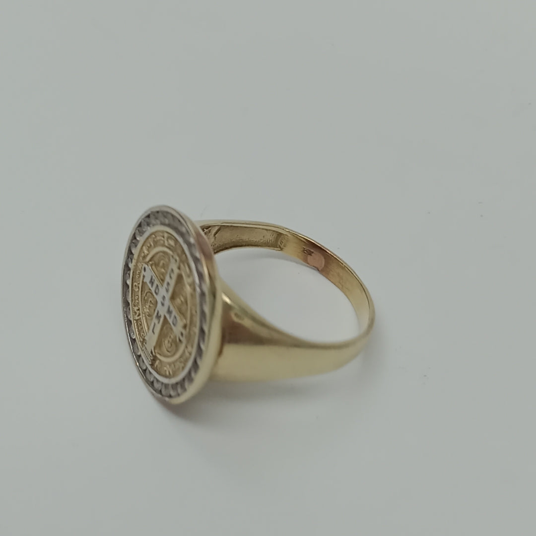 ANILLO ORO 10 K 5,50 GRMS (SEMINUEVO)