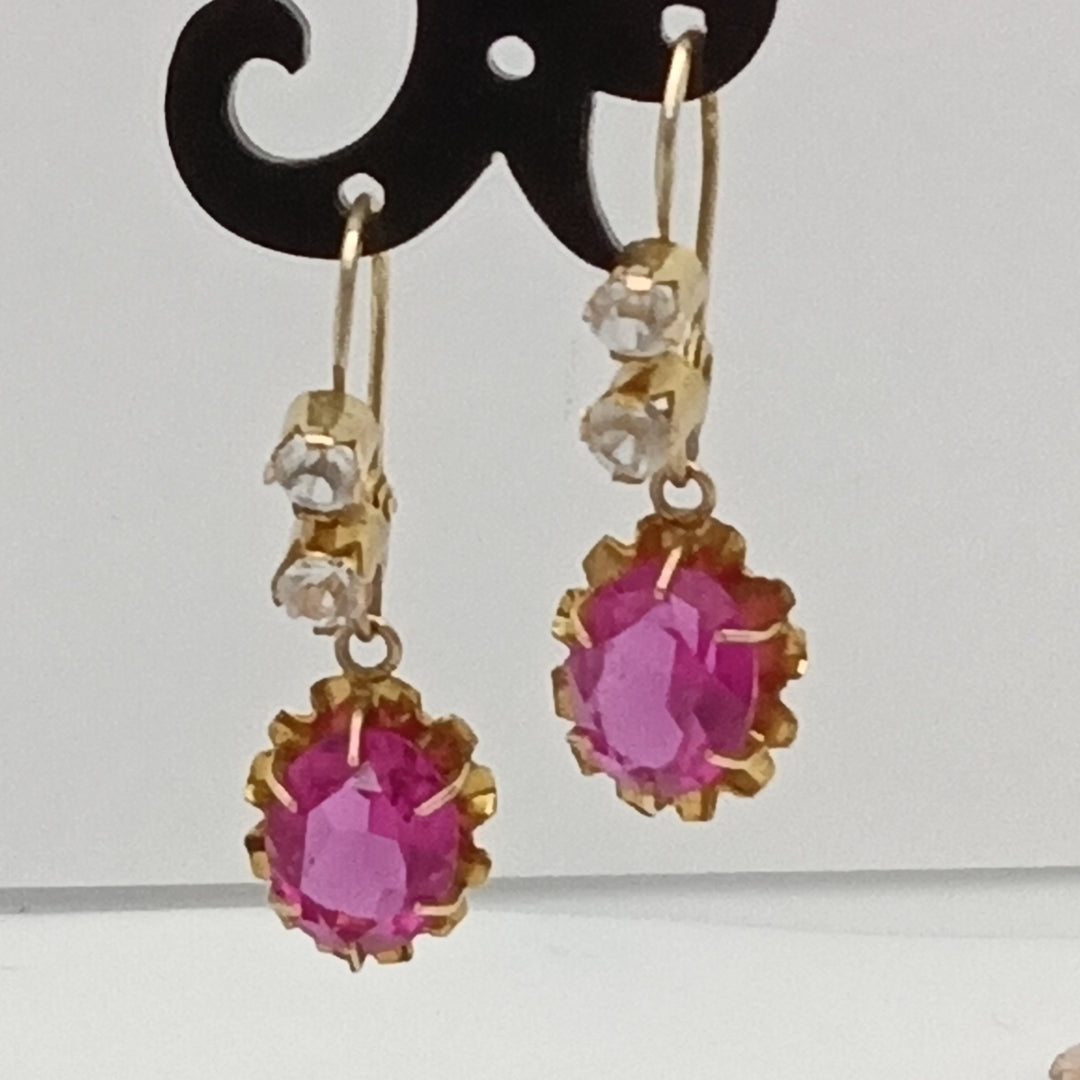 ARETES PAR ORO 10 K 3.3 GRMS (SEMINUEVO)