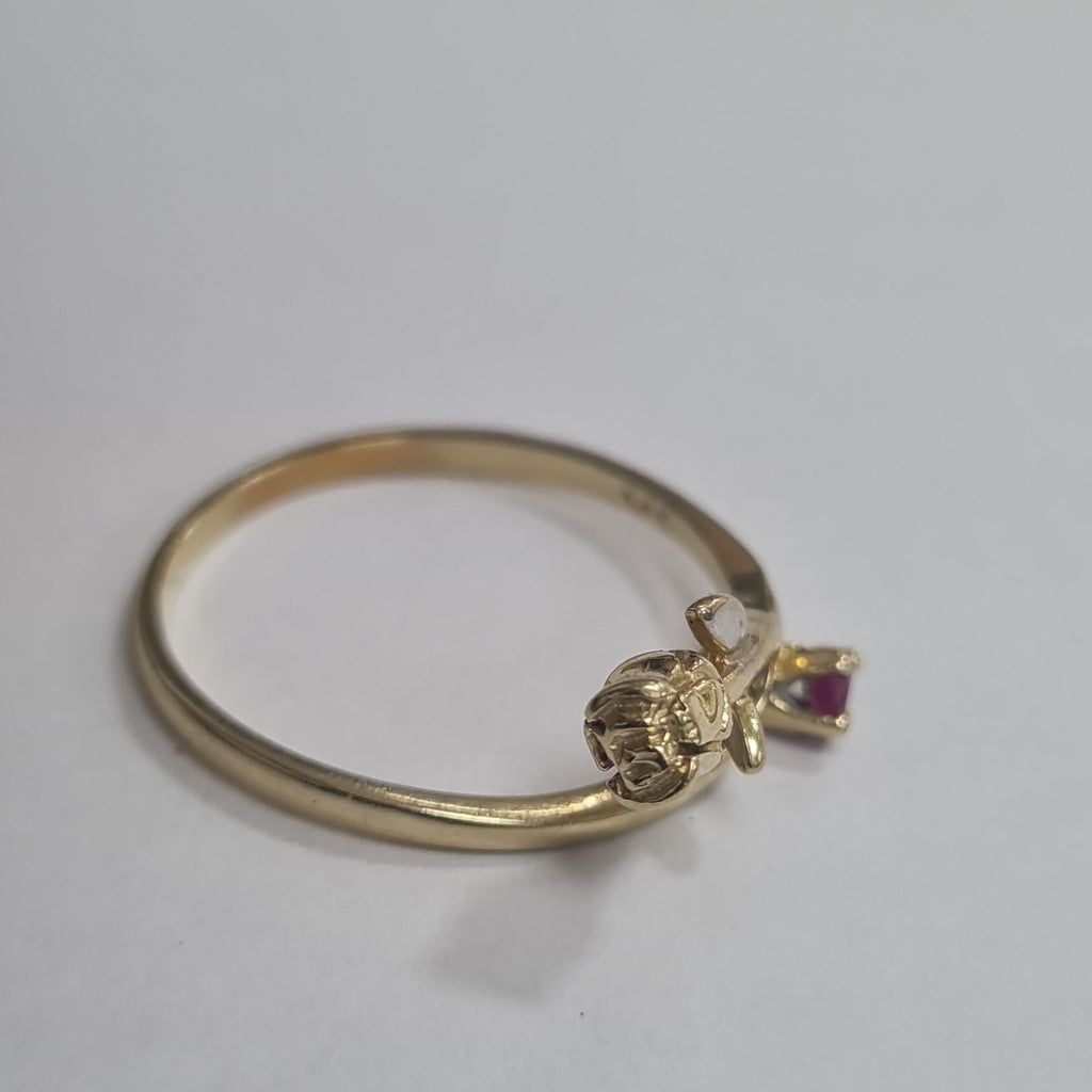 ANILLITO ORO 14 K 2 GRMS (SEMINUEVO)