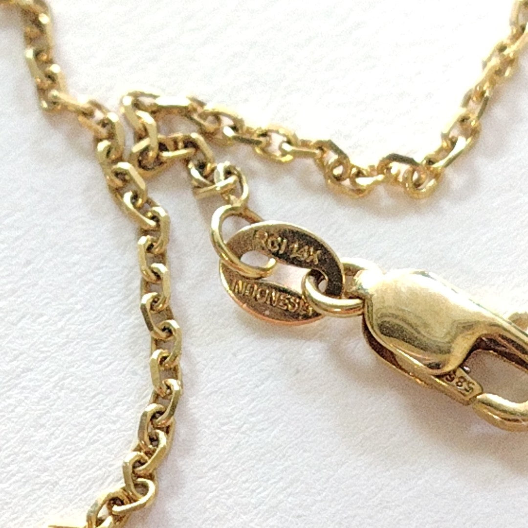 CADENA ORO 14 K 2,30 GRMS (SEMINUEVO)