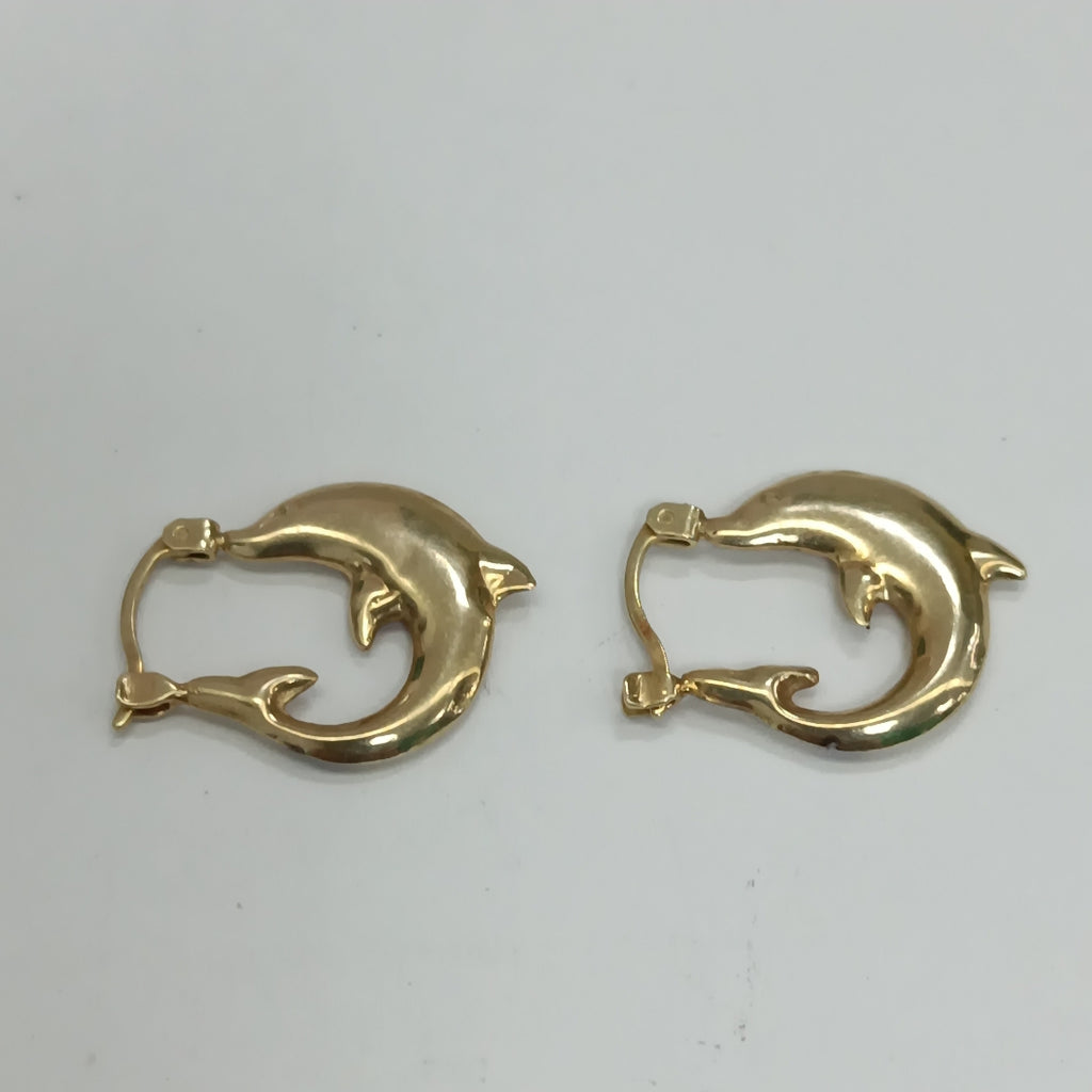 ARRACADAS PAR ORO 14 K 1,50 GRMS (SEMINUEVO)