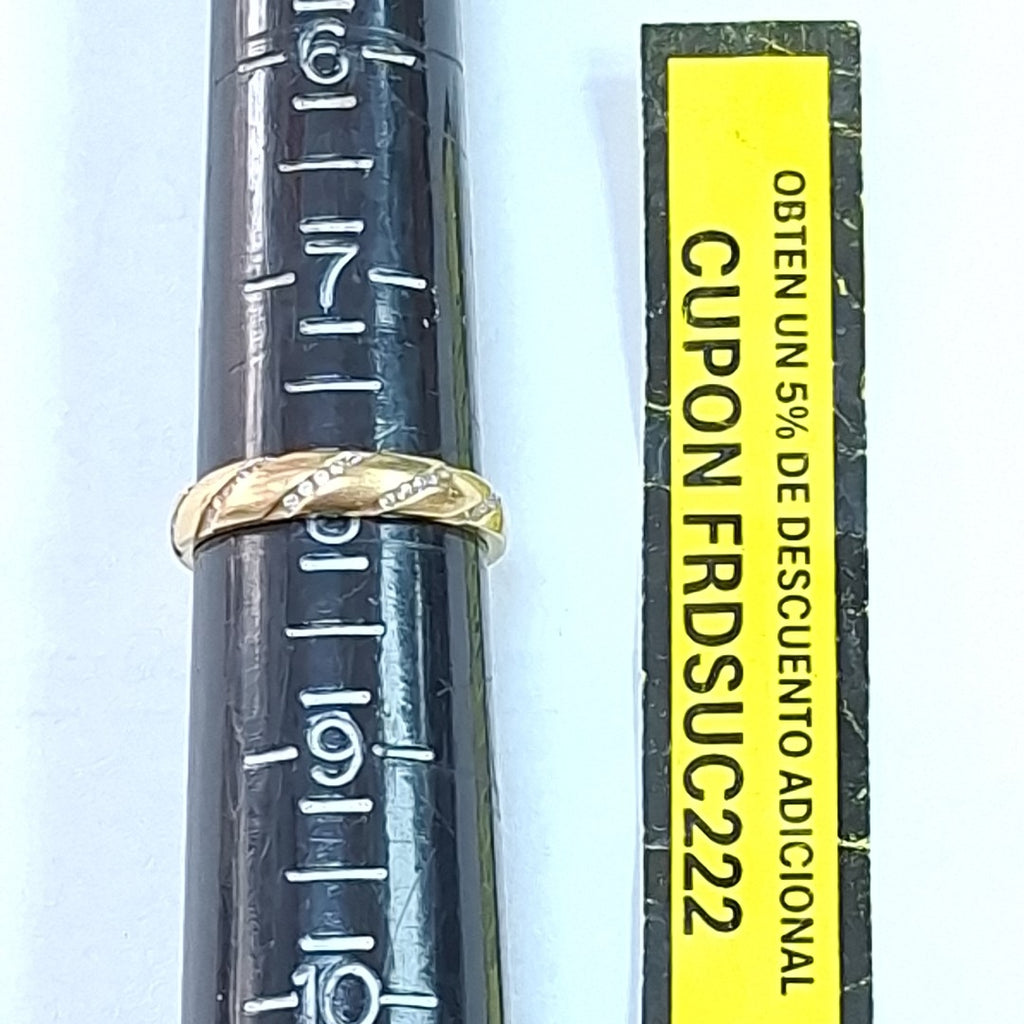 ANILLO ORO 10 K 1.7 GRMS (SEMINUEVO)