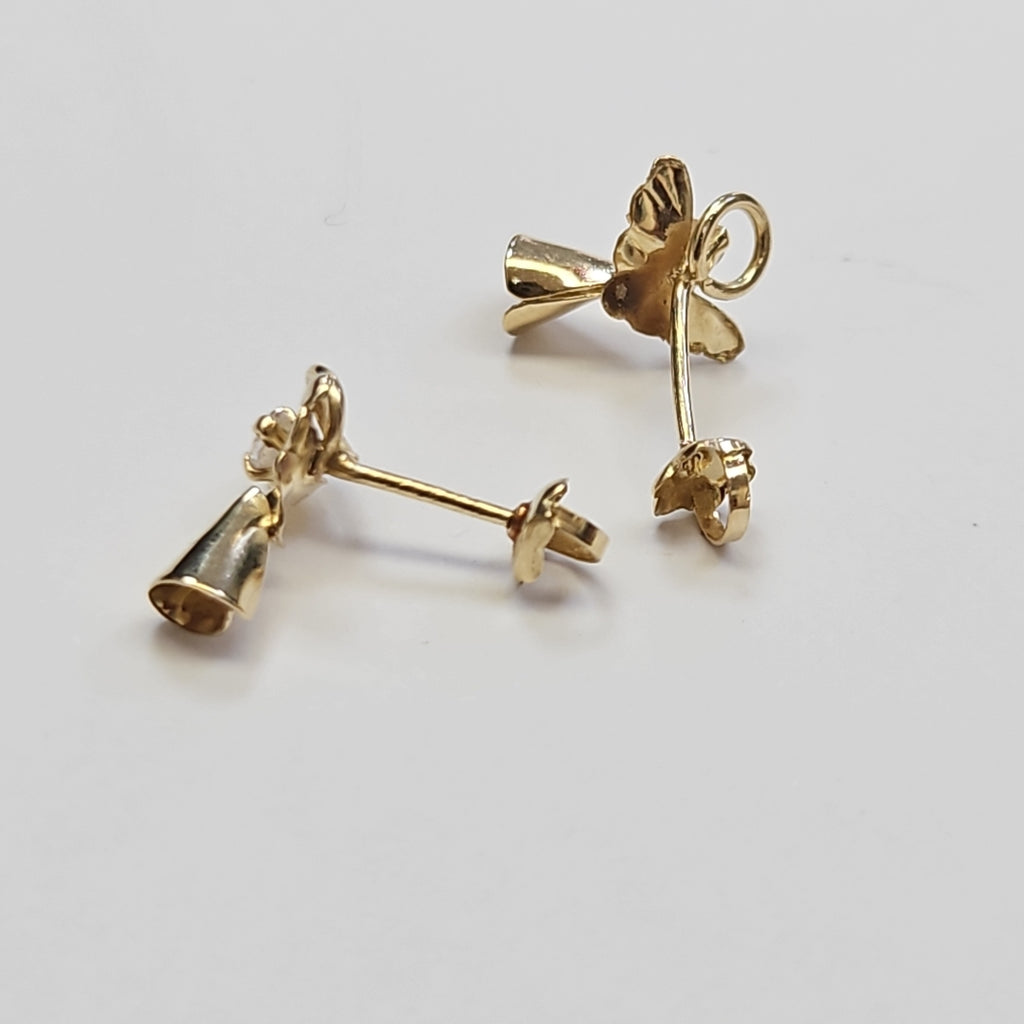 BROQUELES PAR ORO 10 K 0,50 GRMS (SEMINUEVO)