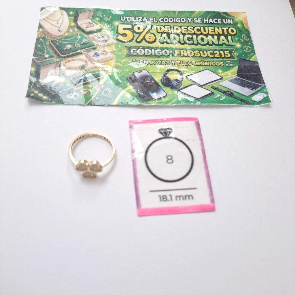 ANILLOS DAMA ORO 14K 1.8 (NUEVO)