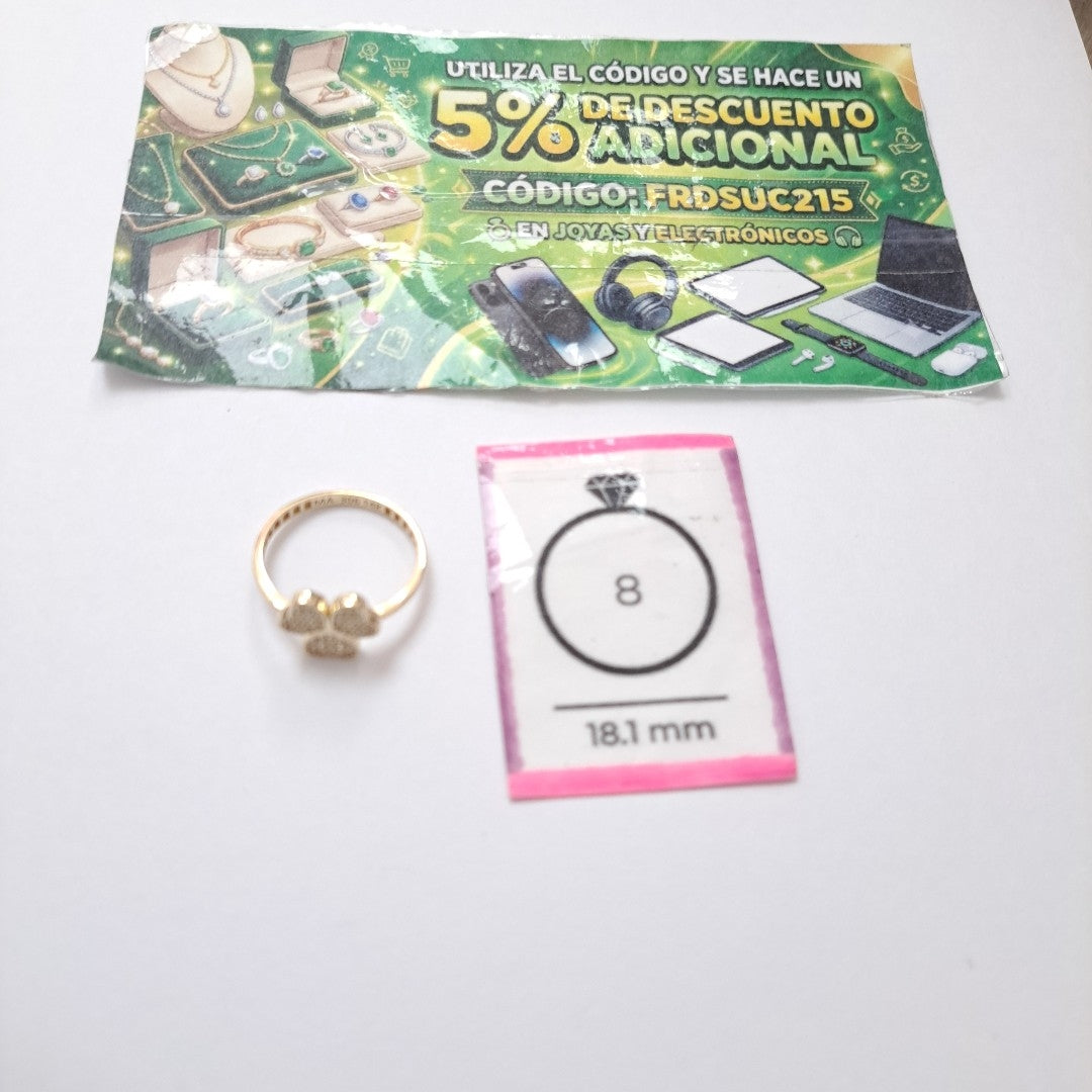 ANILLOS DAMA ORO 14K 1.8 (NUEVO)