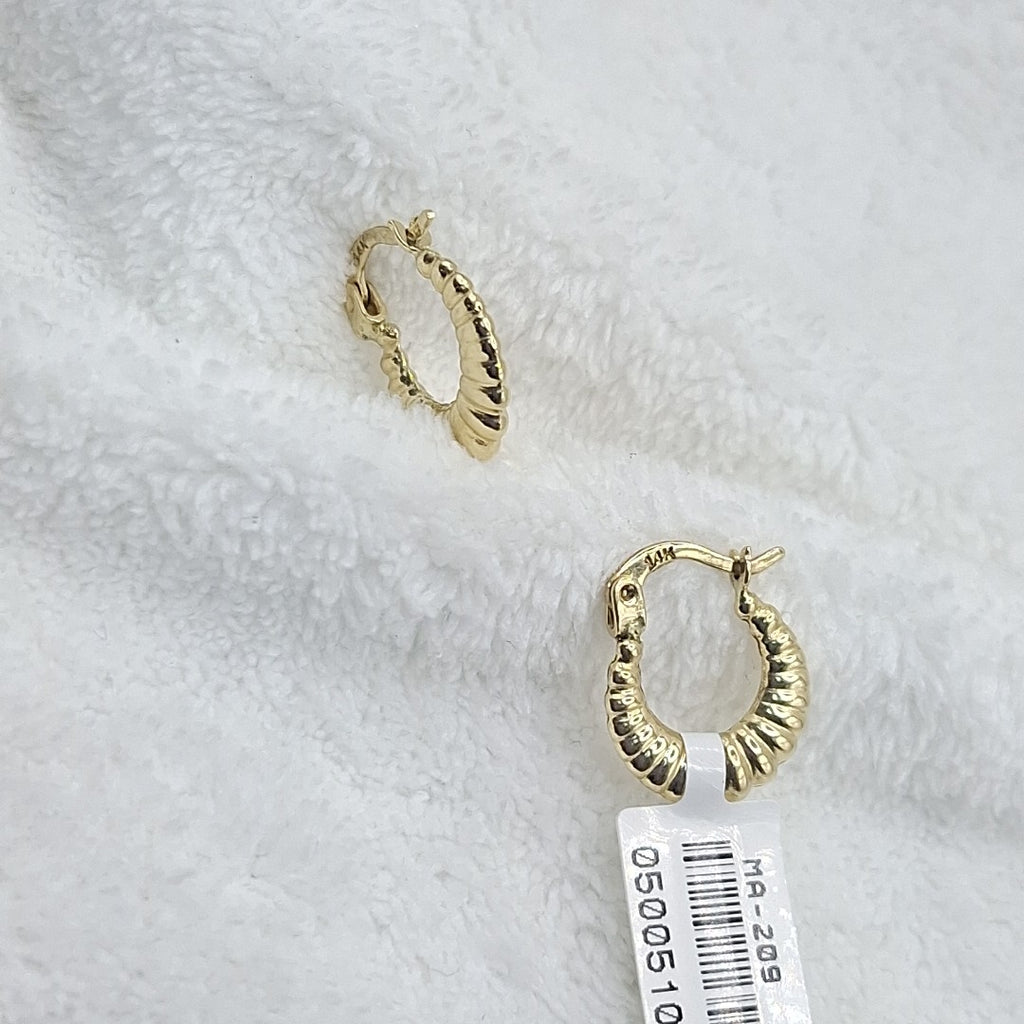 ARRACADAS ORO 14K 1.1 (NUEVO)