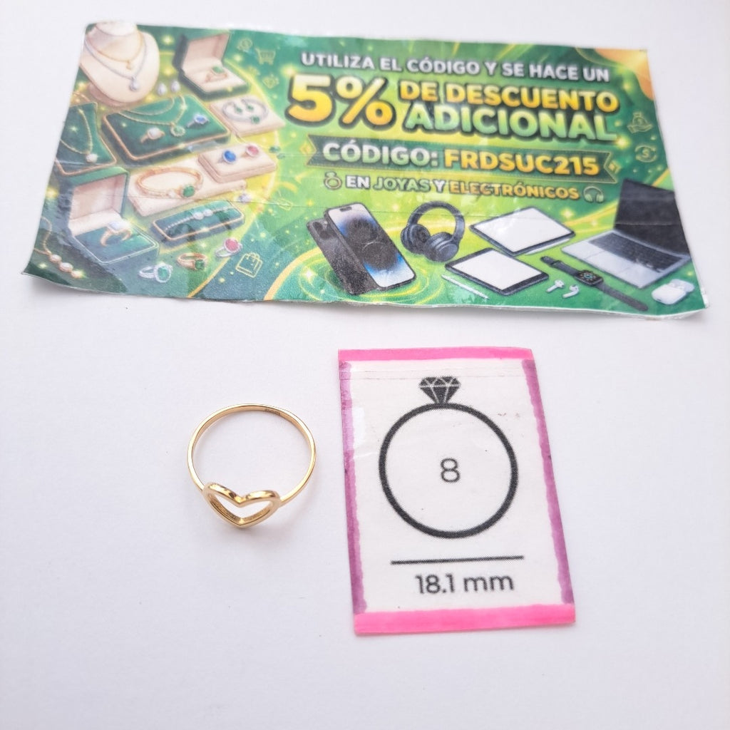 ANILLOS DAMA ORO 14K 1.6 (NUEVO)