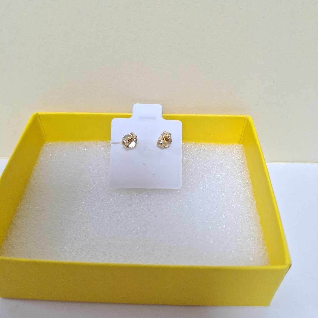 BROQUELES ORO 14K 1.6 (NUEVO)