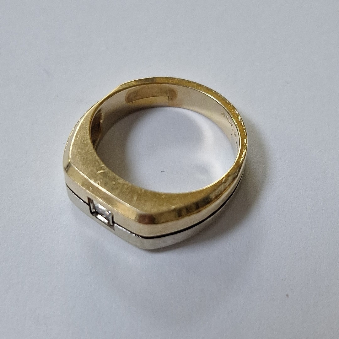 SOLITARIO ORO 14 K 7,40 GRMS (SEMINUEVO)