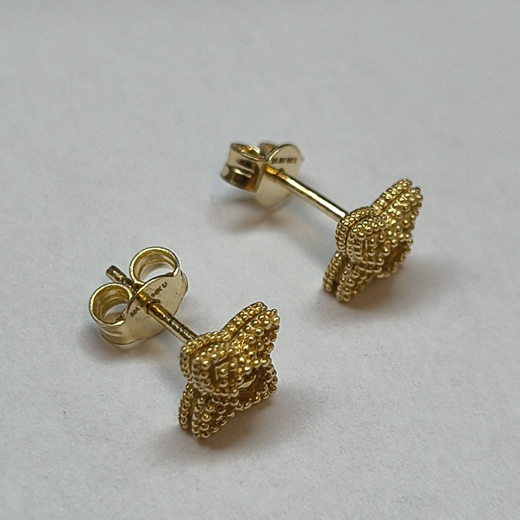 BROQUELES ORO 14K 1.6 (NUEVO)