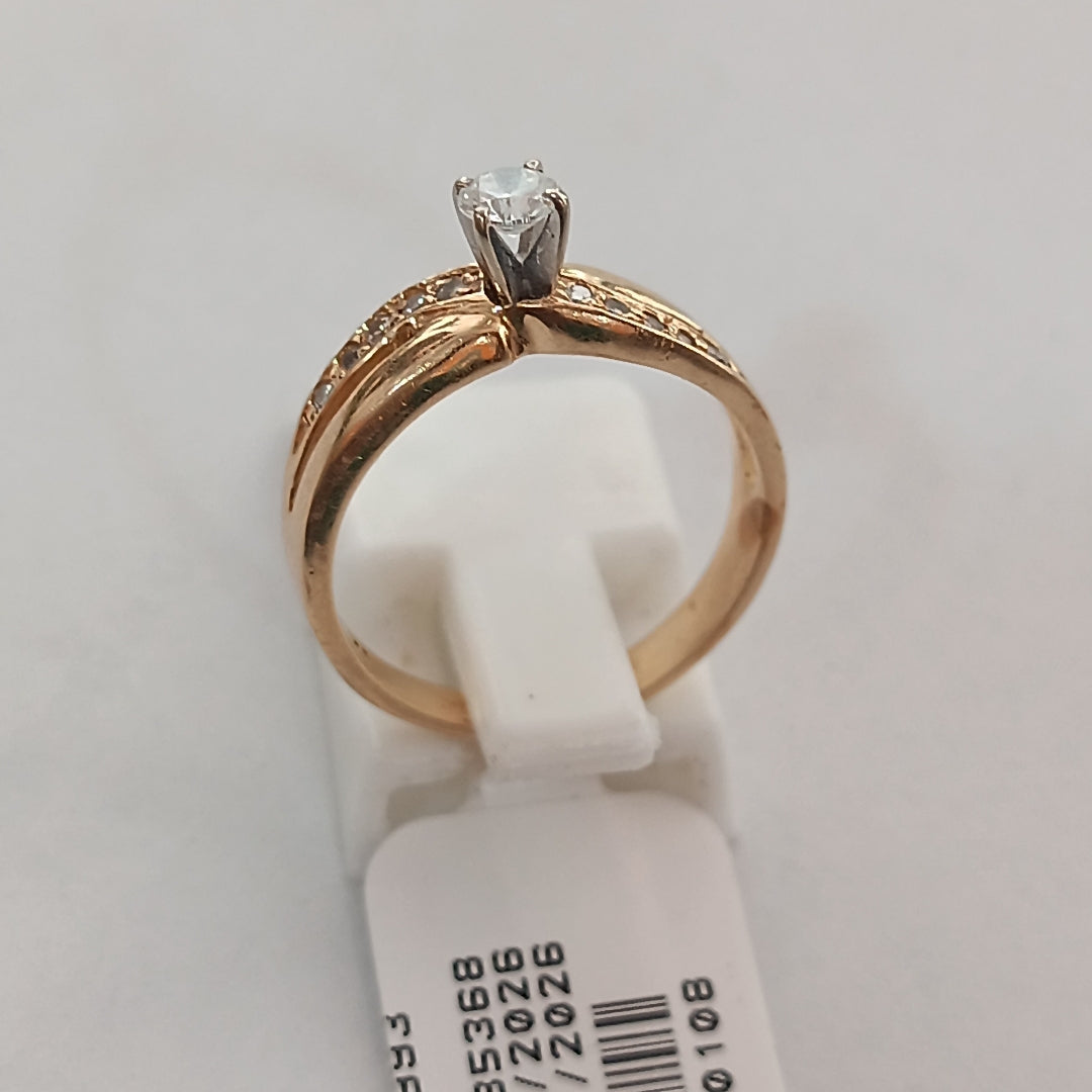 ANILLO ORO 14 K 3 GRMS (SEMINUEVO)