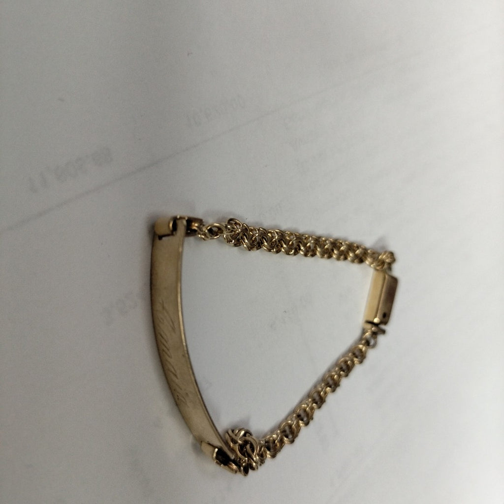 ESCLAVA ORO 10 K 4.4 GRMS (SEMINUEVO)