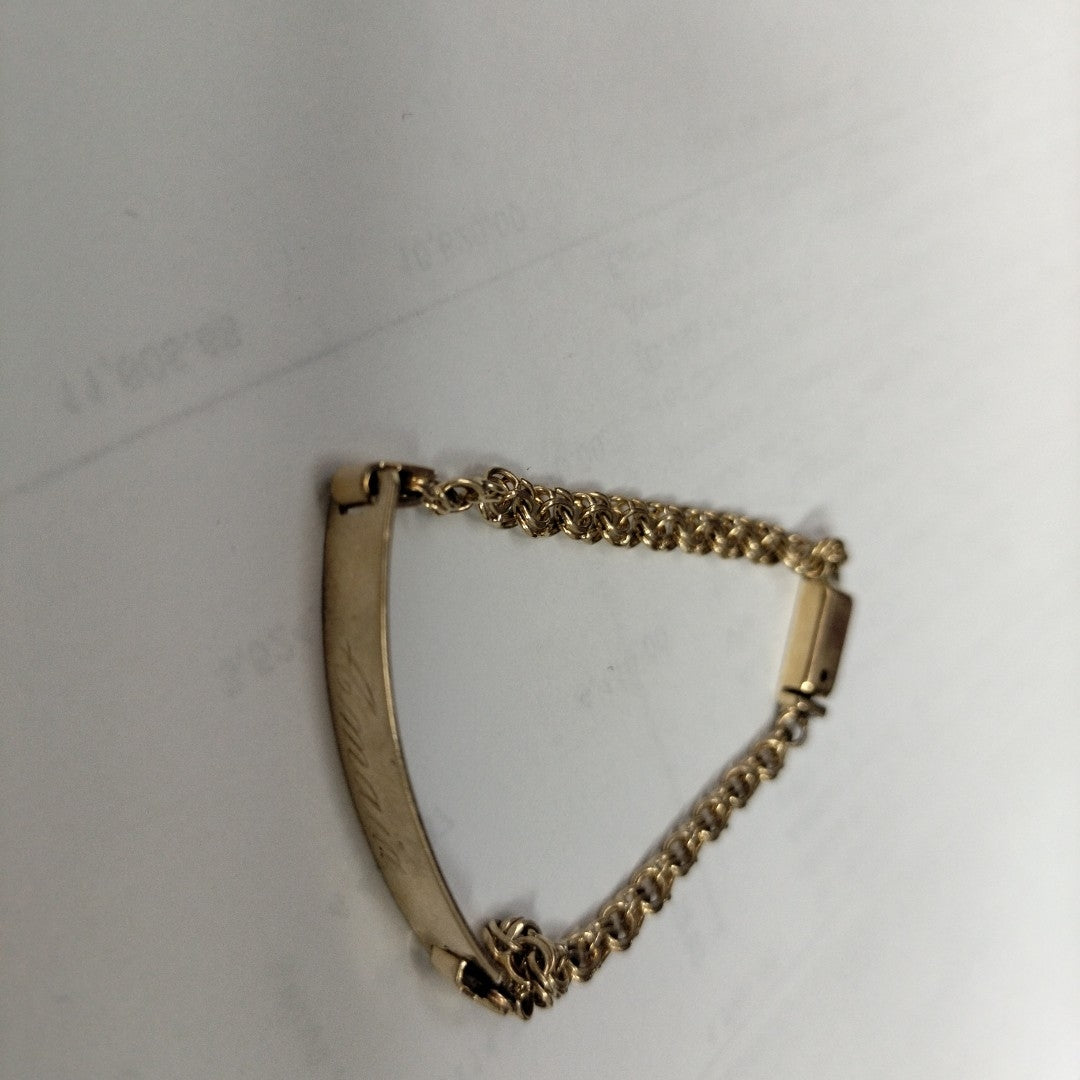 ESCLAVA ORO 10 K 4.4 GRMS (SEMINUEVO)