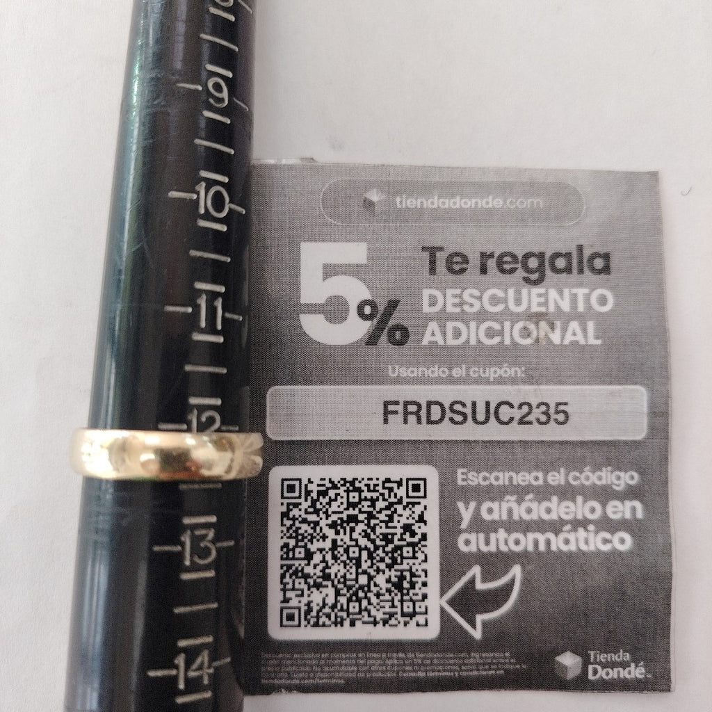 ARGOLLA ORO 10 K 3,60 GRMS (SEMINUEVO)