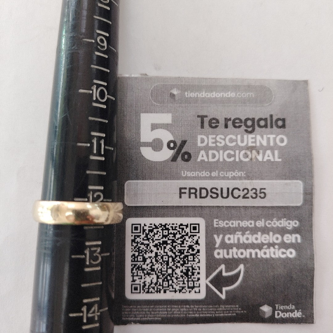 ARGOLLA ORO 10 K 3,60 GRMS (SEMINUEVO)