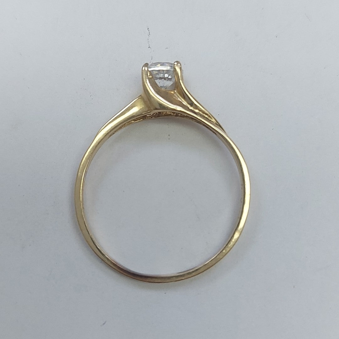 SOLITARIO ORO 14 K 2 GRMS (SEMINUEVO)