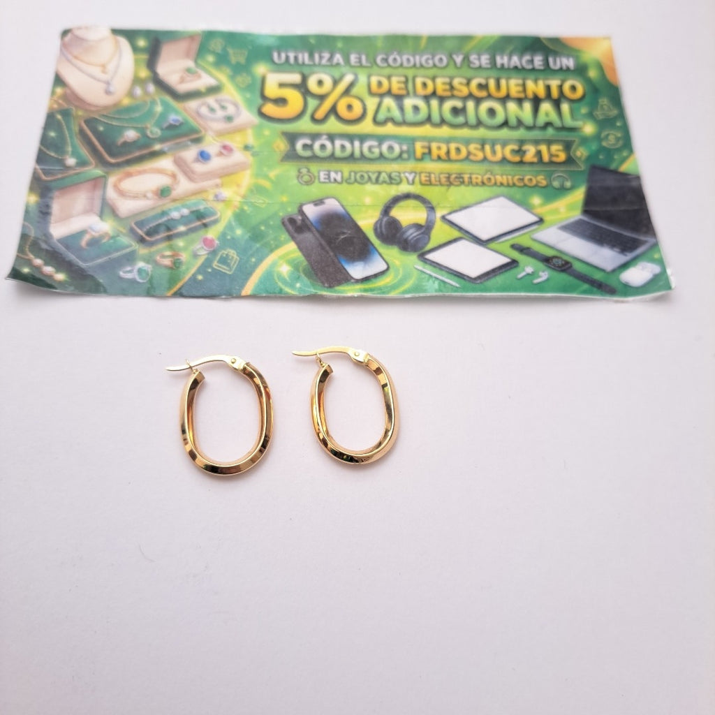 ARRACADAS ORO 14K 1.4 (NUEVO)