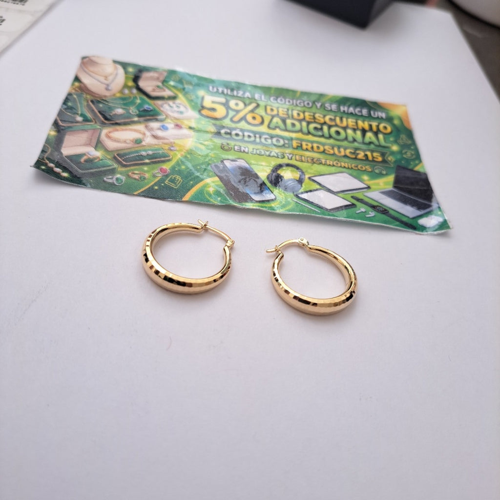 ARRACADAS ORO 14K 2.3 (NUEVO)