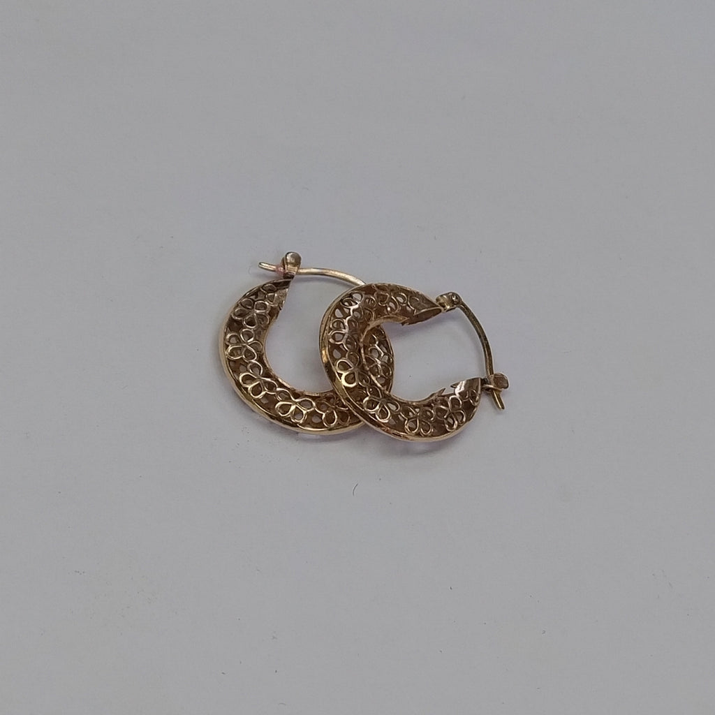 ARRACADAS PAR ORO 10 K 2,30 GRMS (SEMINUEVO)
