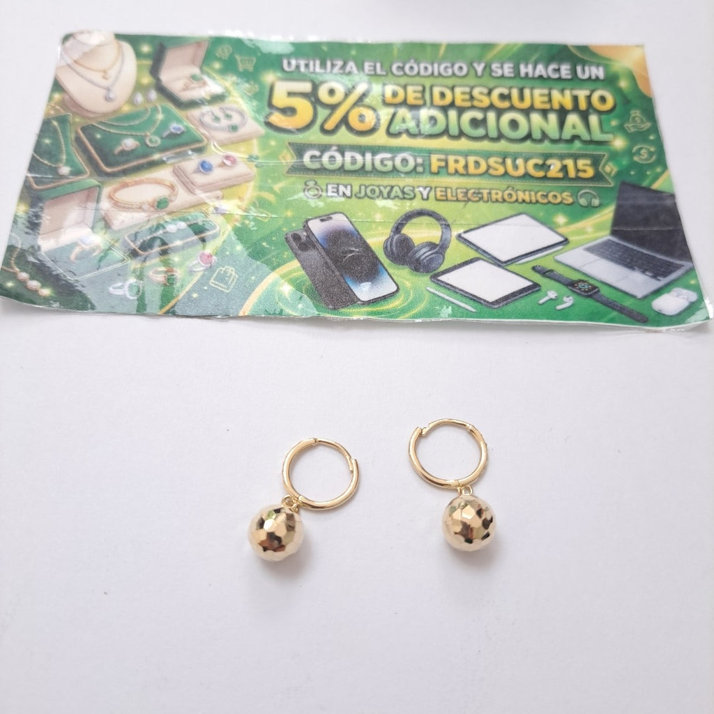 HUGGIES ORO 14K 1.7 (NUEVO)