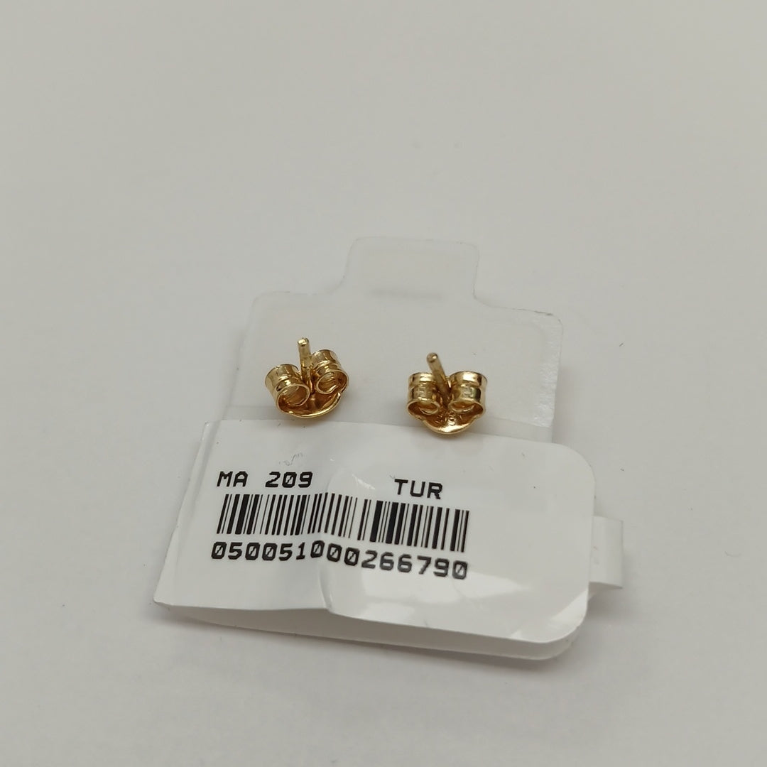 BROQUELES ORO 14K 0.8 (NUEVO)