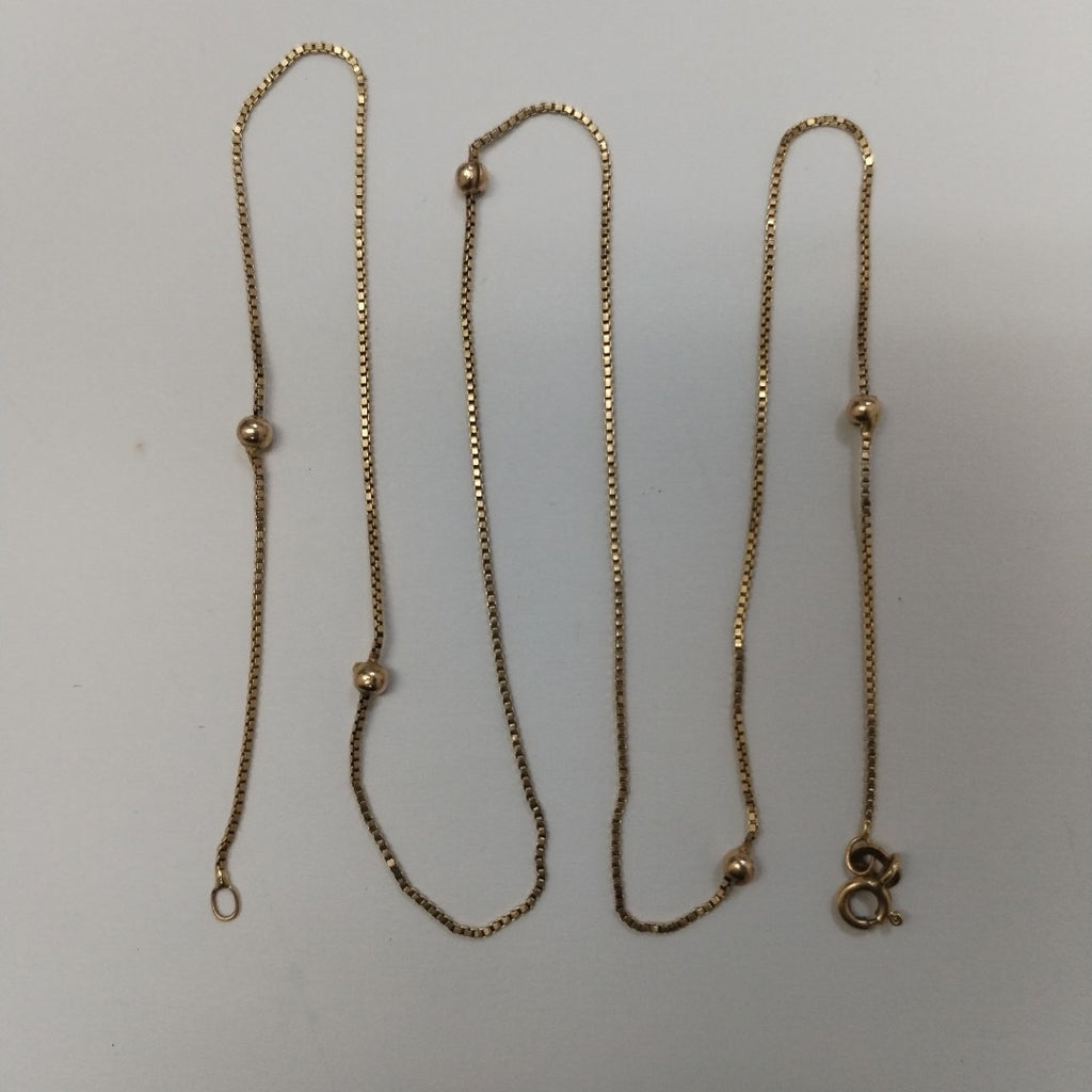 GARGANTILLA ORO 14 K 2.9 GRMS (SEMINUEVO)