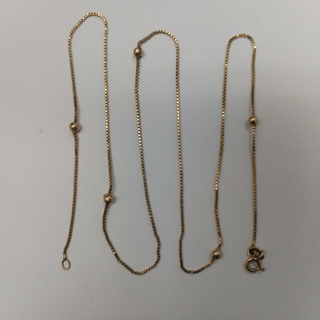 GARGANTILLA ORO 14 K 2.9 GRMS (SEMINUEVO)