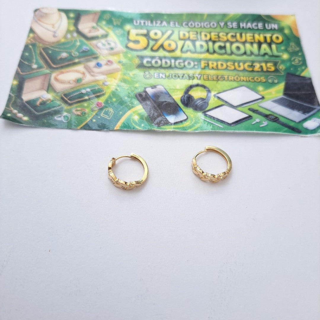 HUGGIES ORO 14K 1.7 (NUEVO)