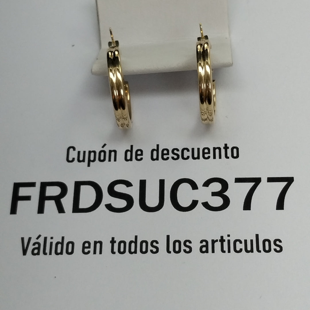 ARRACADAS ORO 14K 1.6 (NUEVO)