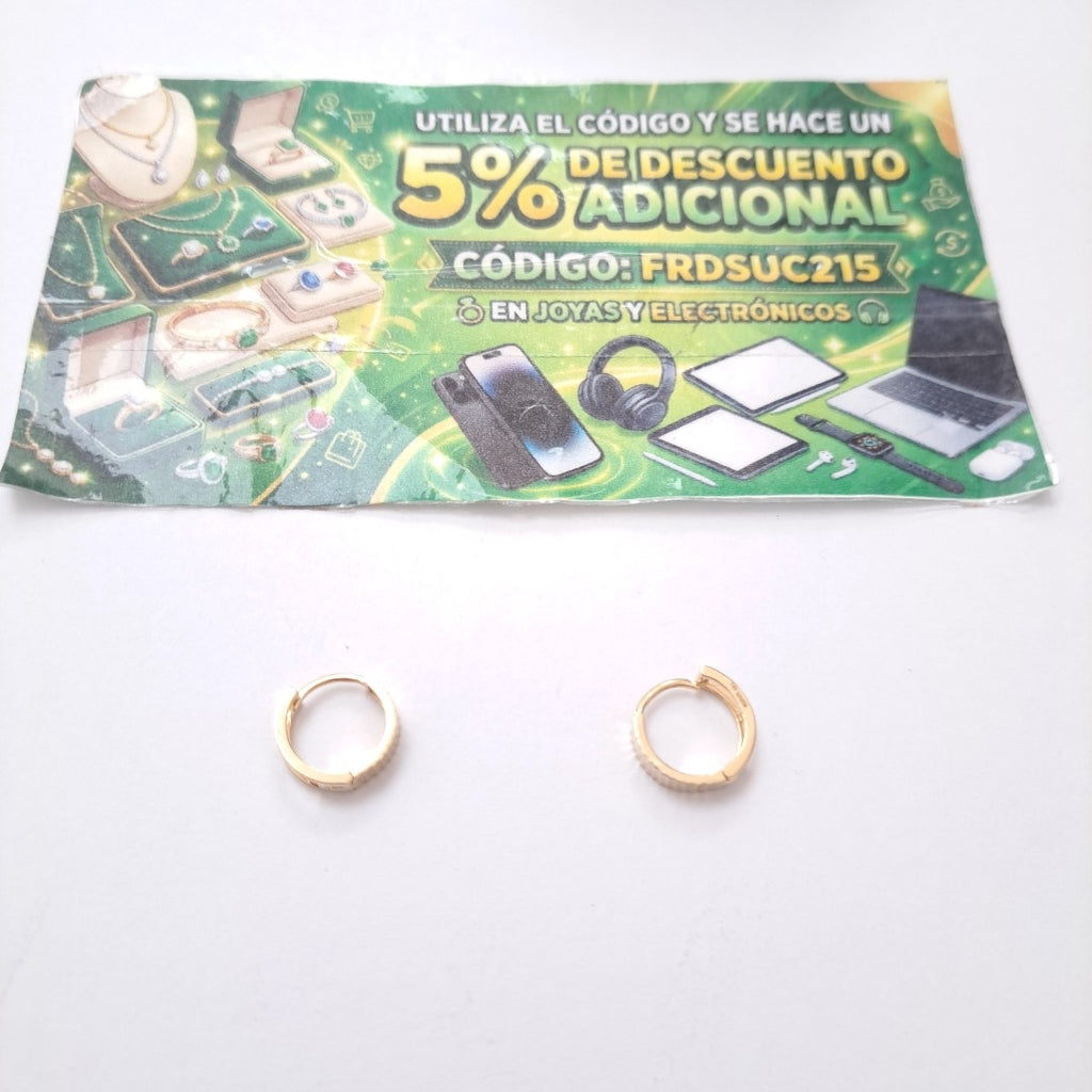 HUGGIES ORO 14K 1.9 (NUEVO)