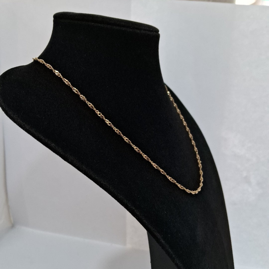 CADENA ORO 14 K 3,70 GRMS (SEMINUEVO)