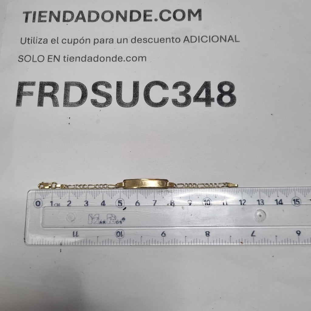ESCLAVA ORO 14 K 2,30 GRMS (SEMINUEVO)